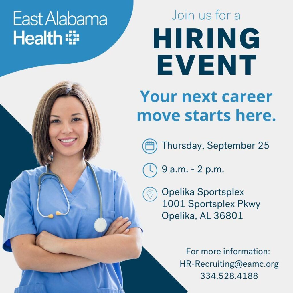 EAMC Hosting Hiring Event